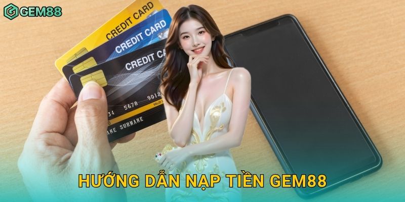 Nạp tiền nhanh chóng – Giao dịch tức thì tại Gem88 2 Hướng dẫn nạp tiền Gem88